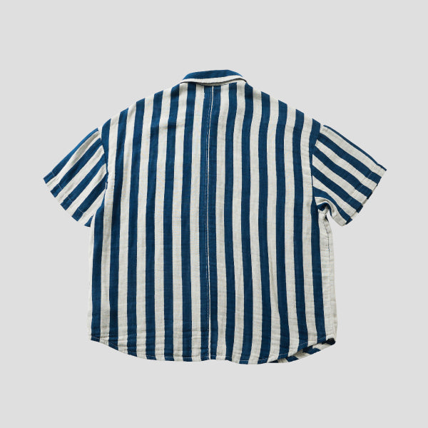 BRIXTON MYKONOS STRIPE BF S/S WOVEN