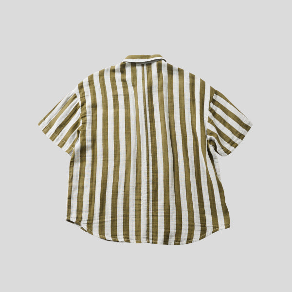 BRIXTON MYKONOS STRIPE BF S/S WOVEN