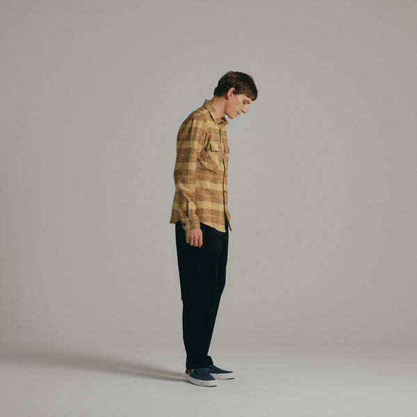 BRIXTON BOWERY HEAVY WEIGHT FLANNEL