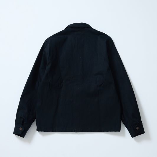 TELLASON 13.5oz BLACK SELVEDGE COVERALL JACKET