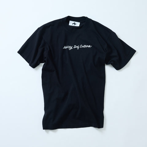 ability surf culture ELEVATED S/S TEE UNISEX BLACK