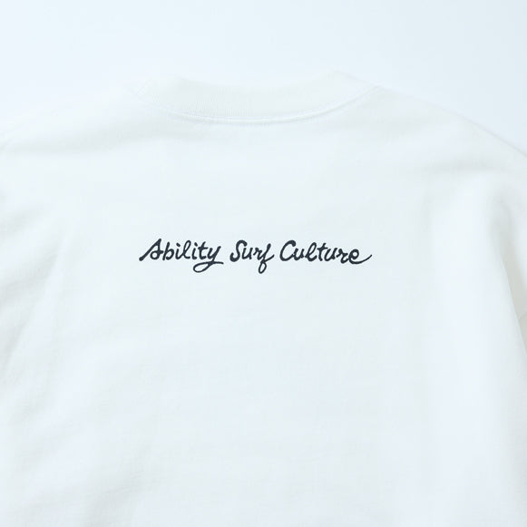 ability surf culture　CREWNECK SWEATSHIRT UNISEX