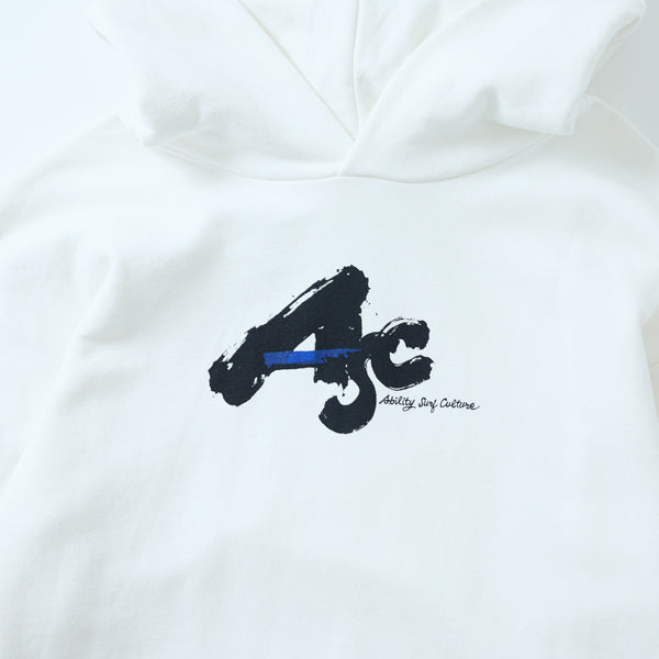 abilitysurfculture HOODIE UNISEX WHITE