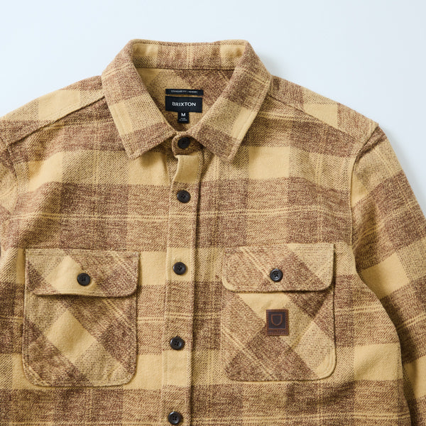 BRIXTON BOWERY HEAVY WEIGHT FLANNEL