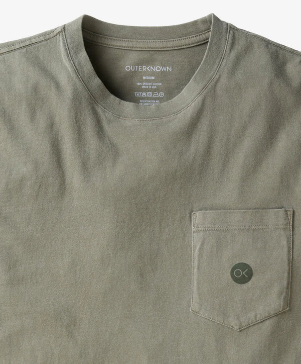 OUTERKNOWN OK DOT POCKET TEE